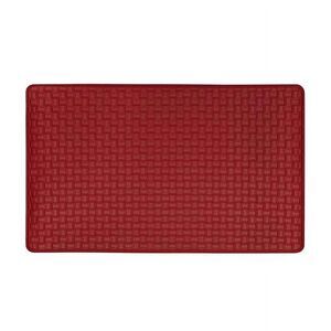 18 x 30 in. Woven-Embossed Faux-Leather Anti-Fatigue Mat, Lava